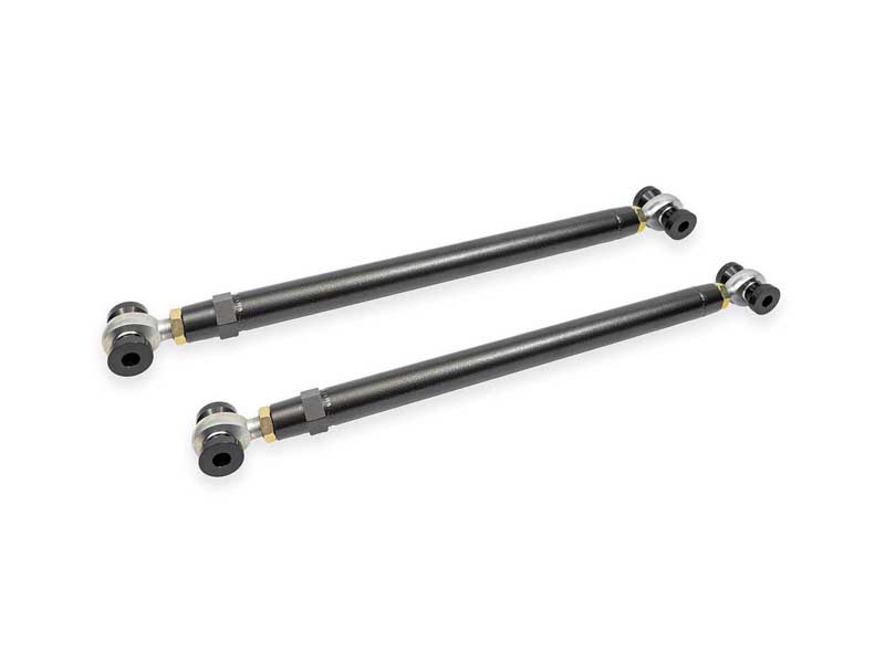 BMR LCA1864H Lower Control Arms, DOM, Double Adj With Rod Ends, Black for 2021-2026 Bronco