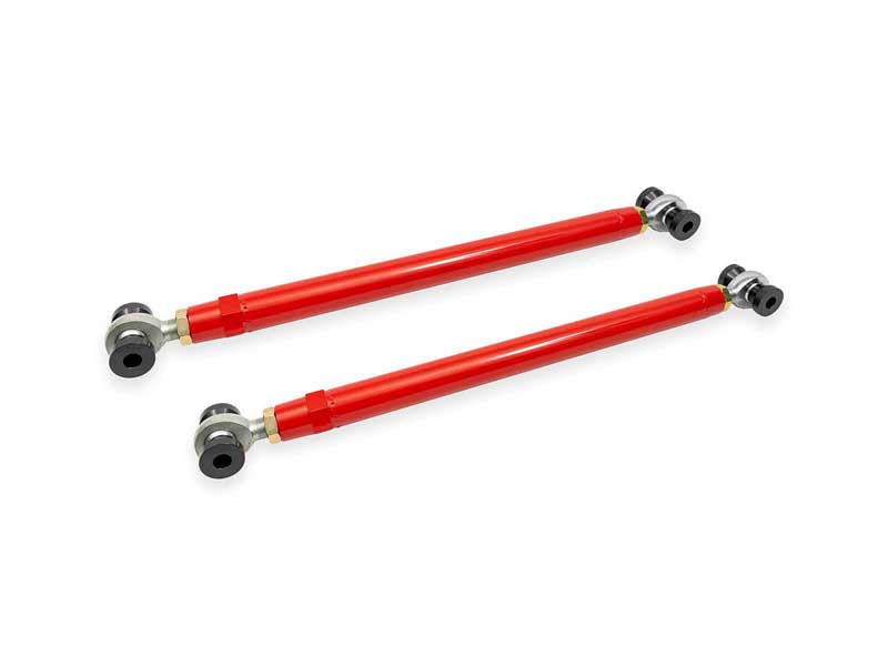 BMR LCA1864R Lower Control Arms, DOM, Double Adjustable With Rod Ends, Red for 2021-2026 Bronco