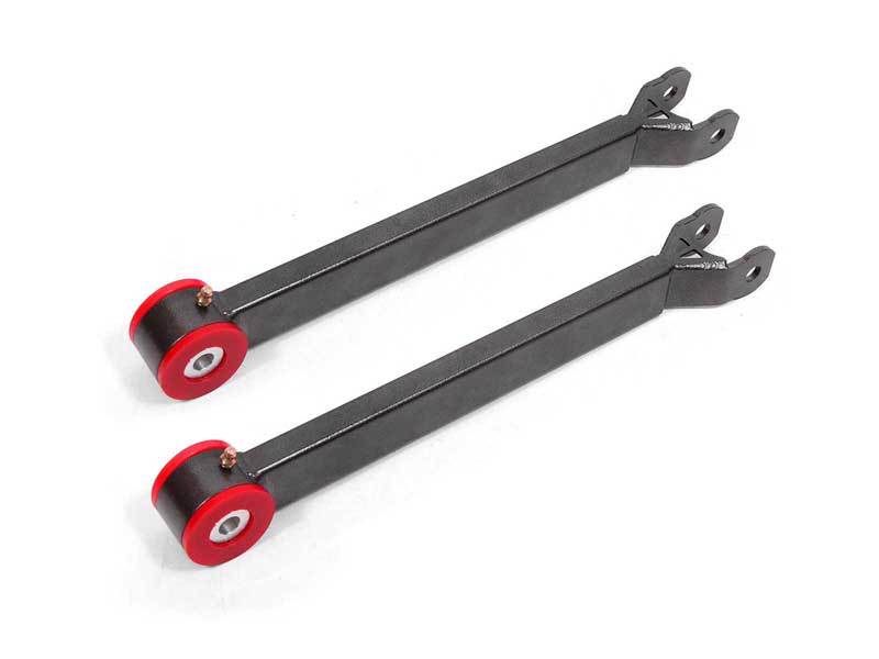 BMR LTA110H Lower Trailing Arms, Non-Adj W/Poly Bushings, Black for 2006-2023 Challenger & Charger