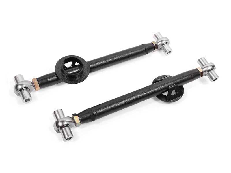BMR MLCA746H Lower Control Arms, Cm, Double Adj, Rod Ends, W/ Spring Bkt, Black, 1979-2004 Mustang