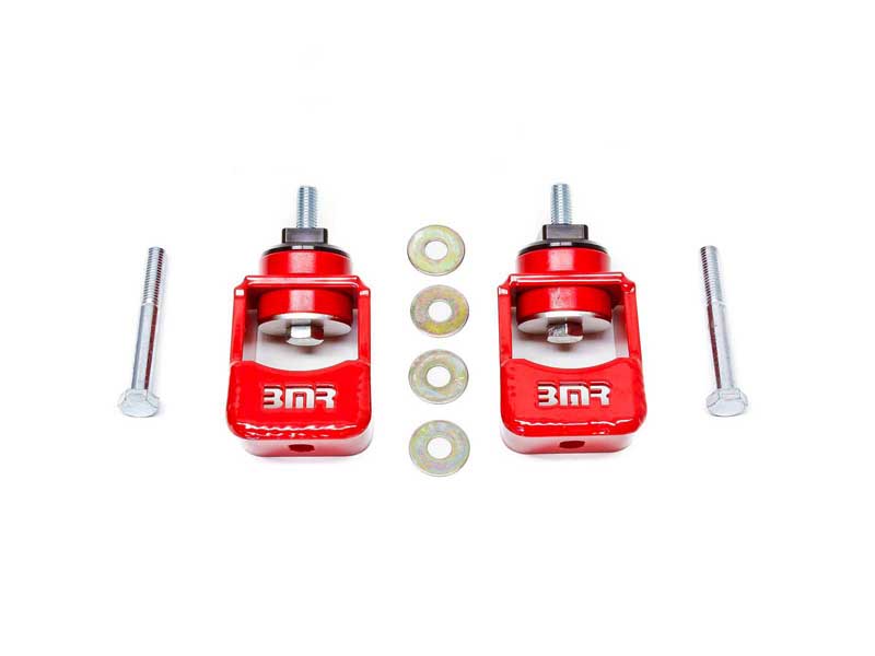 BMR MM004R Motor Mount Kit, Polyurethane Bushings, Red for 2010-2015 Camaro