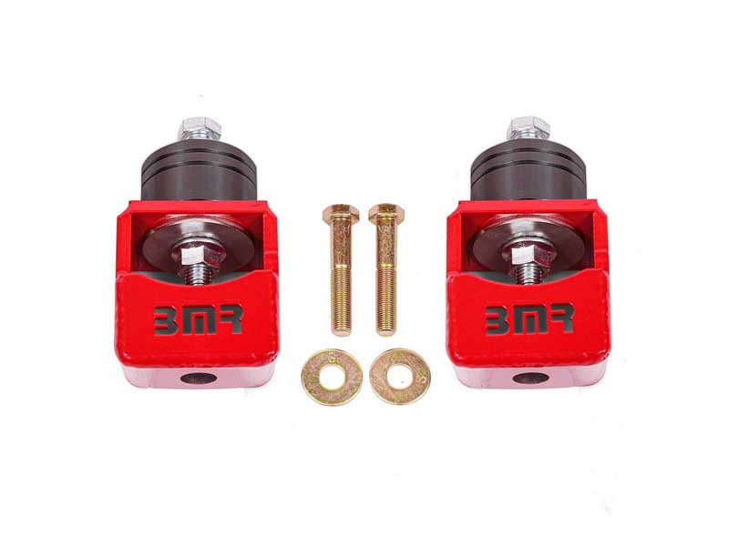 BMR MM301R Motor Mount Kit, Solid Bushings, Red for 2008-2009 Pontiac G8, 2014-2017 Chevy SS