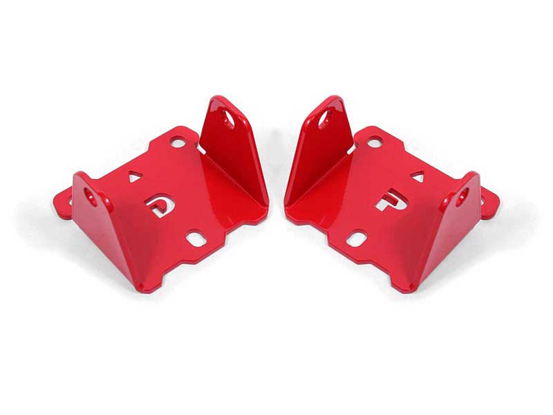 BMR MM331R Motor Mount Kit, Engine Side, Solid, Red for 1982-1992 F-Body