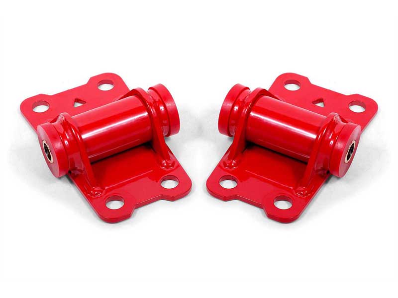 BMR MM332R Motor Mount Kit, Lower, Poly, Red for 1982-1992 F-Body