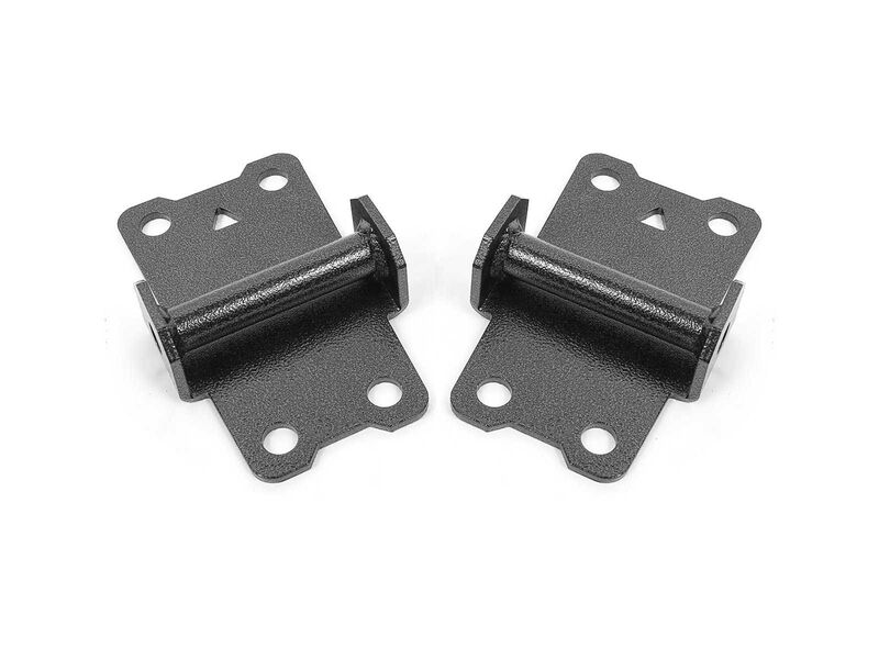 BMR MM334H Motor Mount Kit, Lower, Solid, Black Hammertone for 1982-1992 F-Body