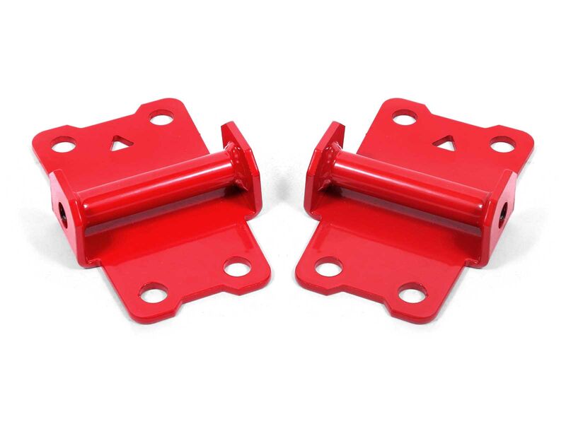 BMR MM334R Motor Mount Kit, Lower, Solid, Red for 1982-1992 F-Body