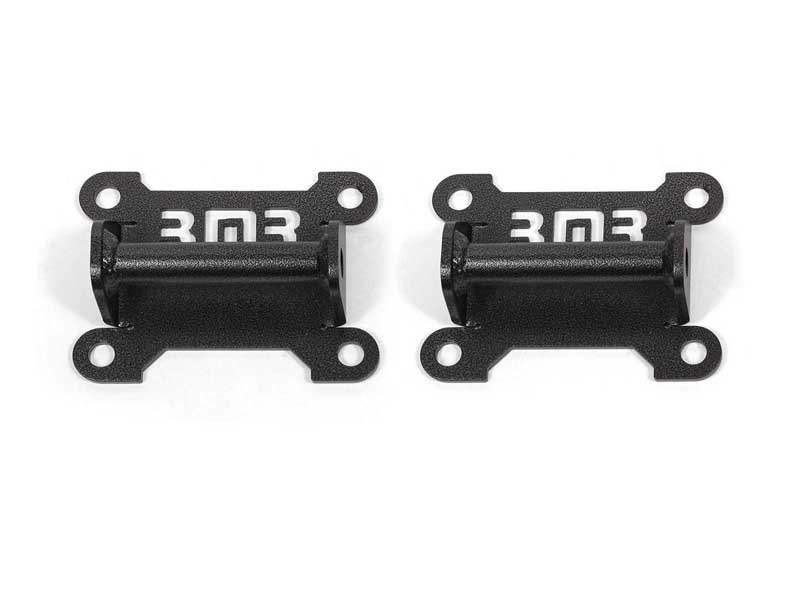 BMR MM341H Motor Mount Kit, Engine Side, Solid, Steel, LS Only, Black for 1998-2002 F-Body