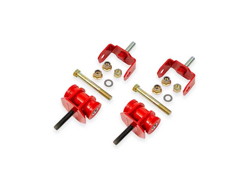 BMR MM550R Motor Mount Kit, Polyurethane, Red for 1997-2013 Corvette C5-C6