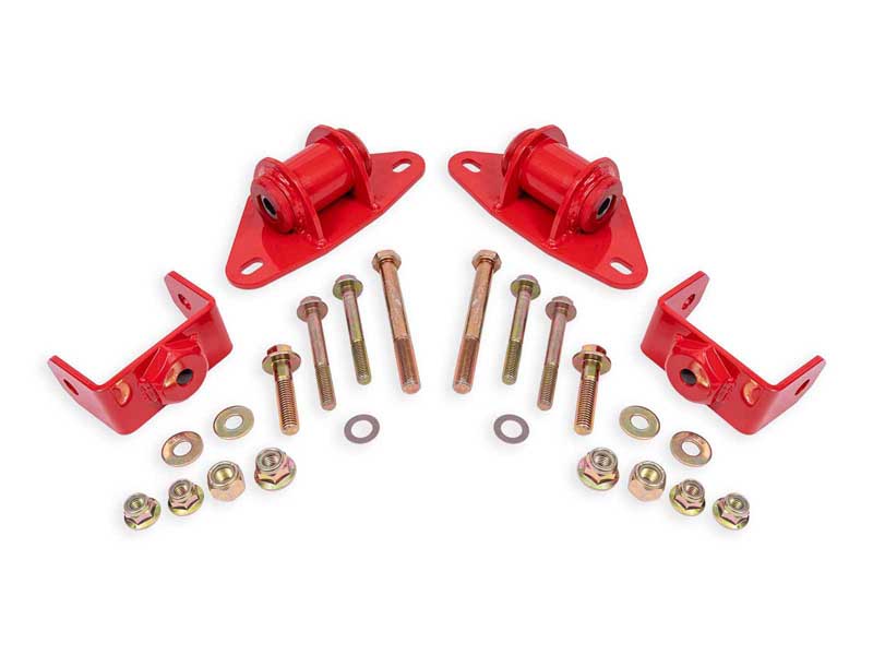 BMR MM570R Motor Mount Kit, Polyurethane, Red for 2014-2019 Corvette C7 & Z06