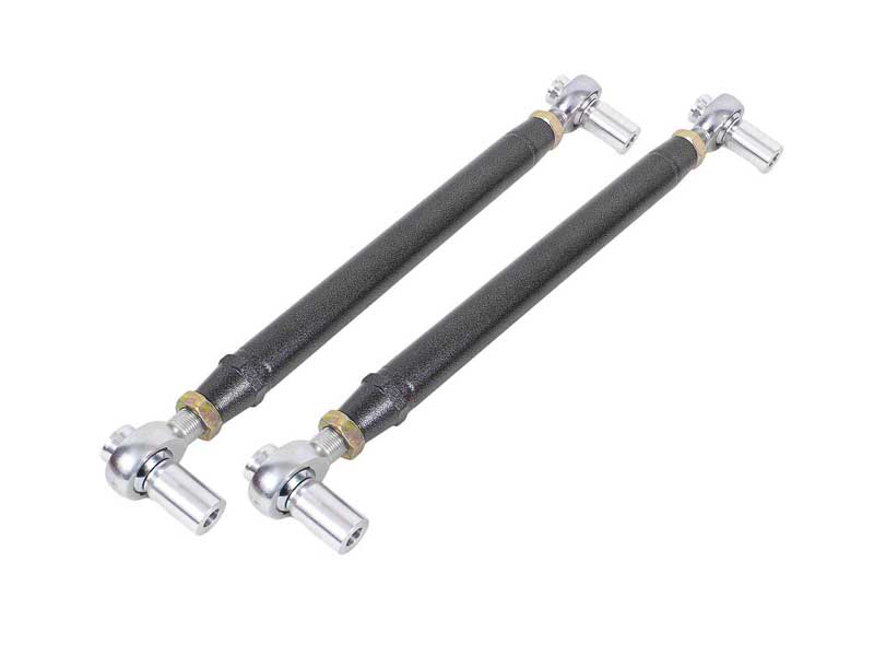 BMR MTCA052H Lower Control Arms, Chrome-moly, Dbl Adj, Rod Ends, Offset , Black, 1979-1998 Mustang