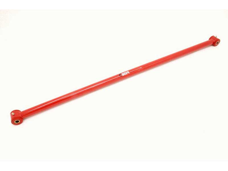 BMR PHR001R Panhard Rod, DOM, Non-Adjustable With Polyurethane Bushings, Red for 1982-2002 F-Body