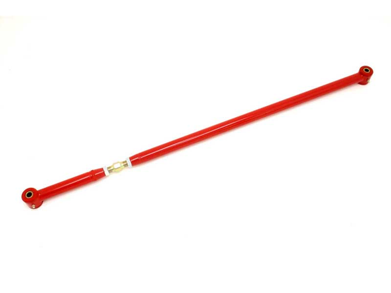 BMR PHR002R Panhard Rod, DOM, On-car Adjustable With Polyurethane Bushings, Red for 1982-2002 F-Body