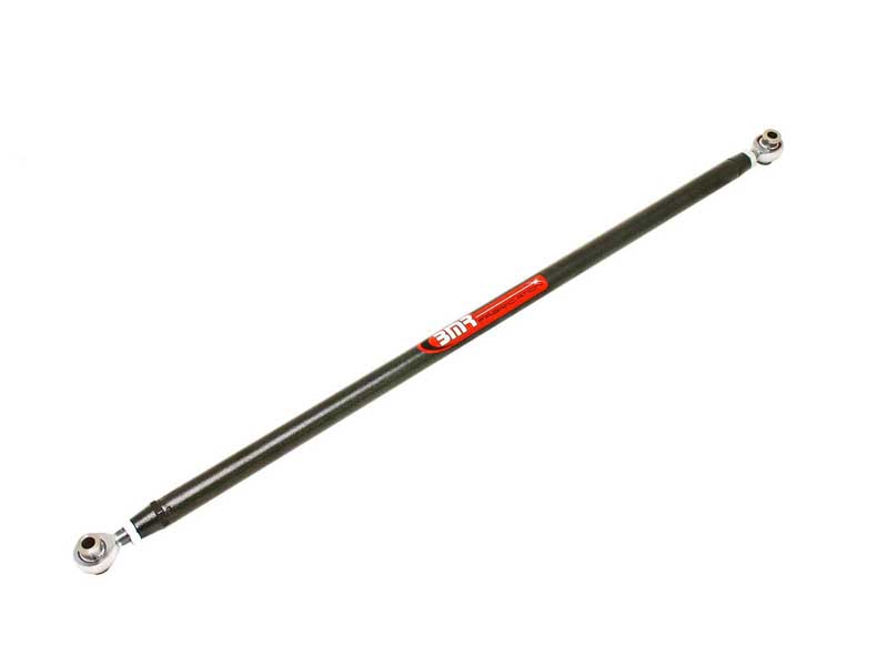 BMR PHR003H Panhard Rod, DOM, Double Adjustable With Rod Ends, Black Hammertone for 1982-2002 F-Body