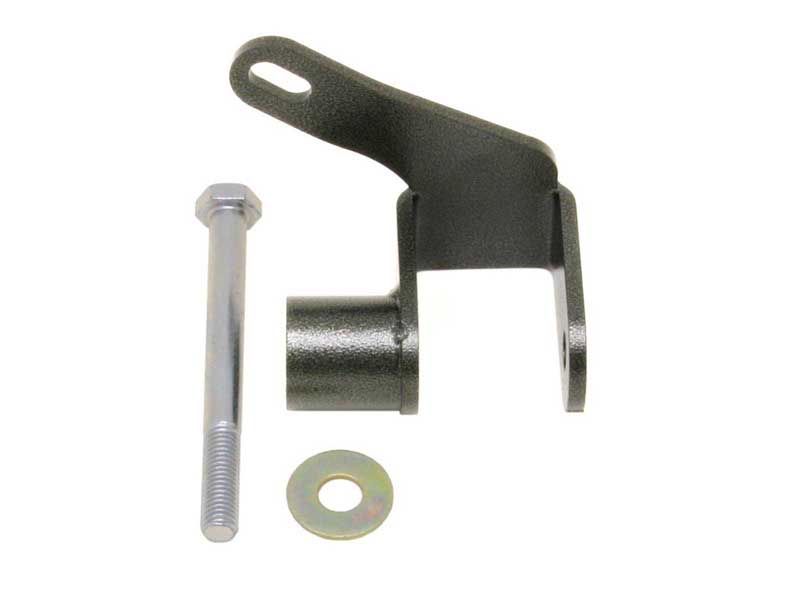 BMR PHR008H Panhard Rod Relocation Bracket, Black Hammertone for 2005-2014 Mustang