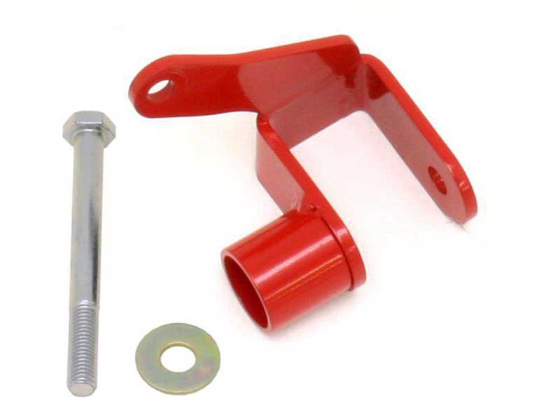 BMR PHR008R Panhard Rod Relocation Bracket, Red for 2005-2014 Mustang