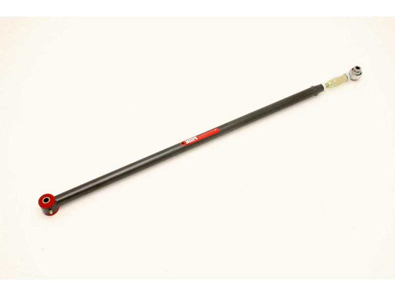 BMR PHR010H Panhard Rod, DOM, On-car Adj, Poly Bushing/Rod End Combo, Black for 1982-2002 F-Body