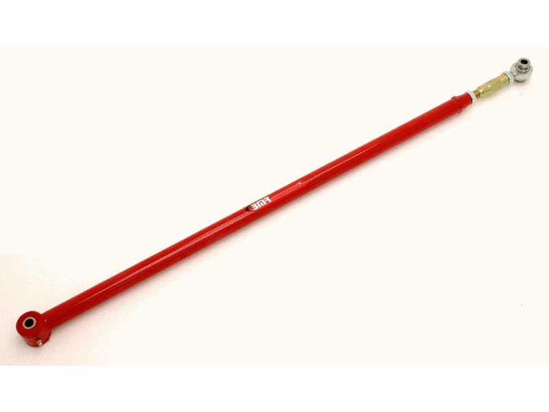 BMR PHR010R Panhard Rod, DOM, On-car Adj, Poly Bushing/Rod End Combo, Red for 1982-2002 F-Body