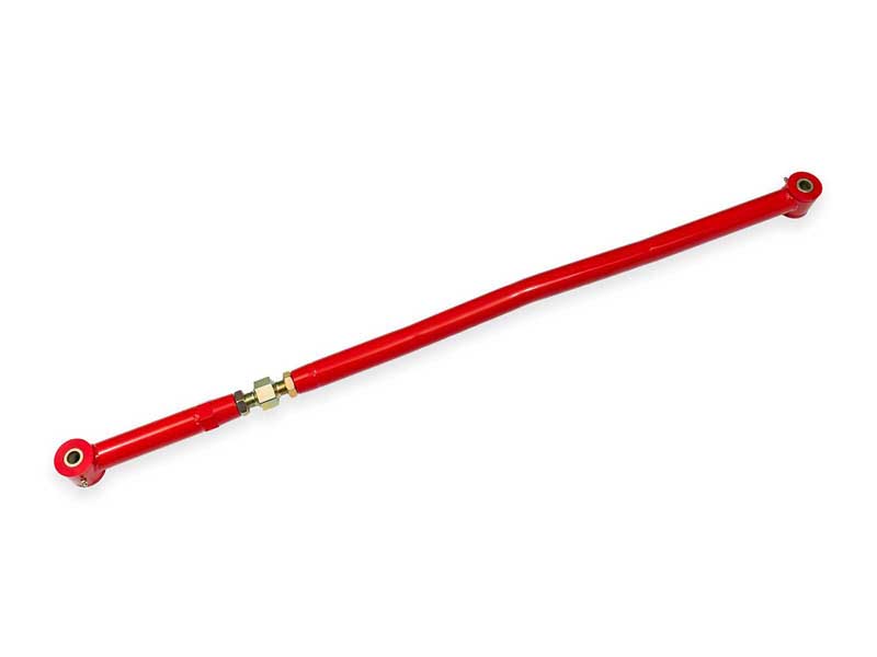 BMR PHR1862R Panhard Rod, DOM, On-car Adj With Polyurethane Bushings, Red for 2021-2026 Bronco