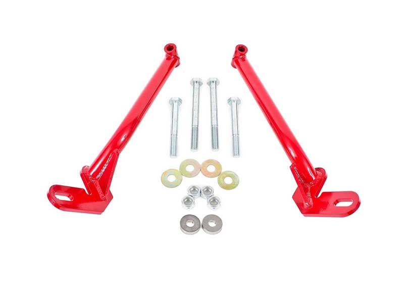 BMR RB003R Control Arm Reinforcement Braces, Red for 1978-1987 G-Body