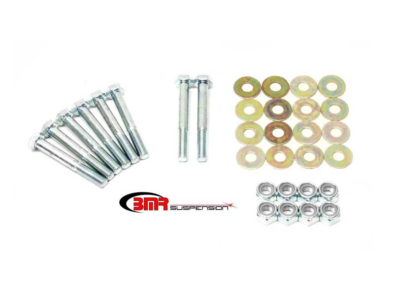BMR RH003 Control Arm Hardware Kit, Rear Upper And Lower, Zinc Plated for 1978-1987 G-Body