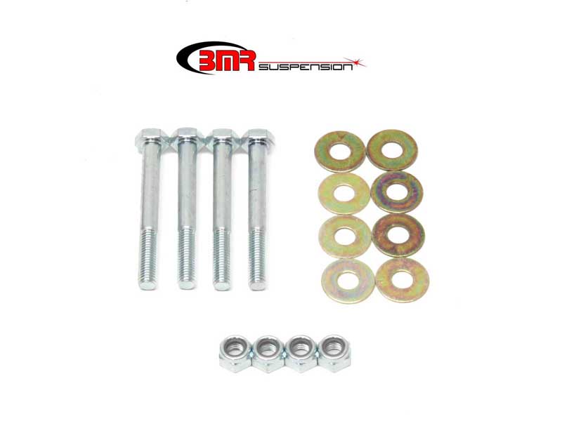 BMR RH005 Control Arm Hardware Kit, Rear Lower Only, Zinc Plated, 1982-2002 F-Body, 1978-1987 G-Body