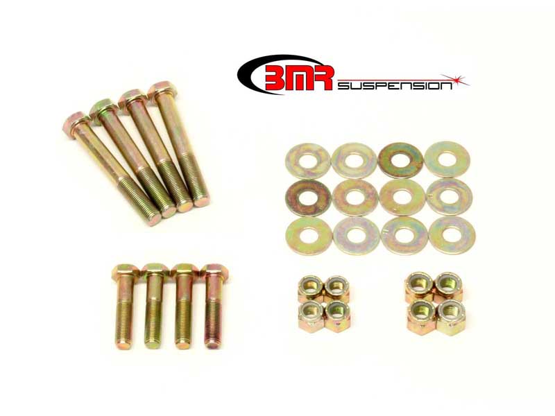 BMR RH006 Control Arm Hardware Kit Front Upper & Lower Zinc 67-69 F-Body, 68-74 X-Body, 64-72 A-Body