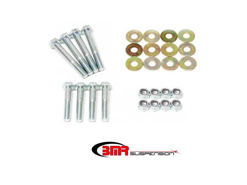 BMR RH007 Control Arm Hardware Kit, Front Upper And Lower, Zinc Plated for 1978-1987 G-Body