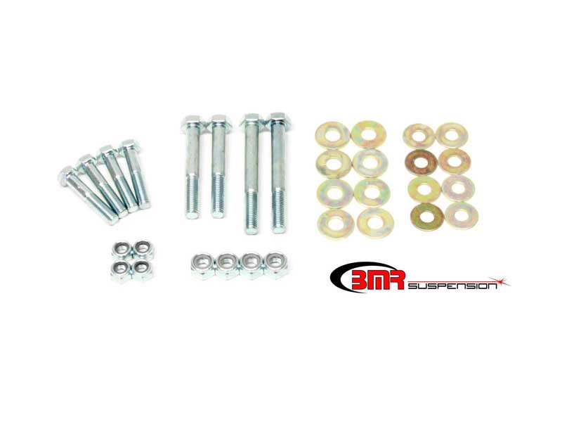 BMR RH011 Control Arm Hardware Kit, Front Upper And Lower, Zinc Plated for 1993-2002 F-Body