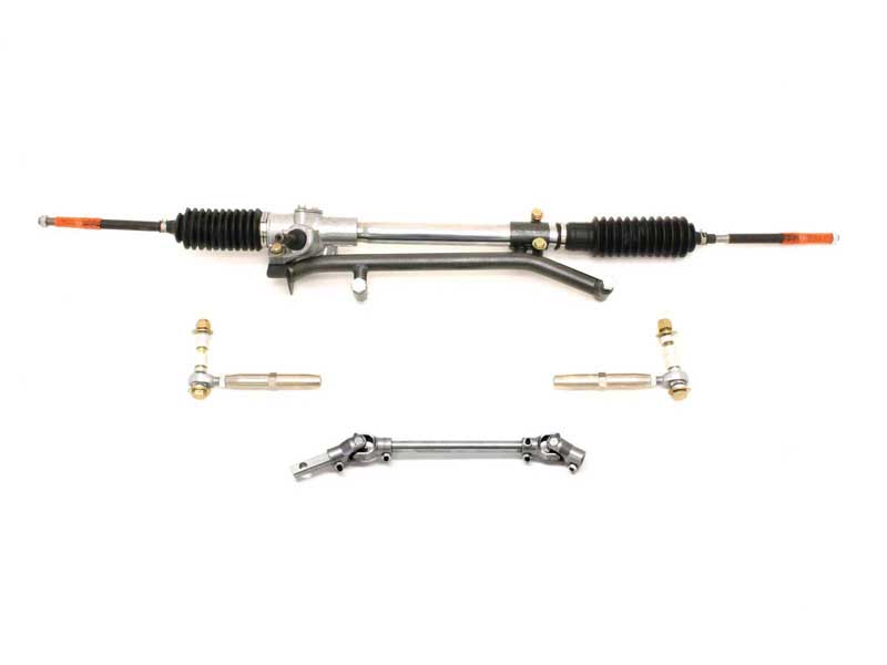 BMR RK002H Manual Steering Conversion Kit, Use With Stock K-member Only, Black for 1993-2002 F-Body