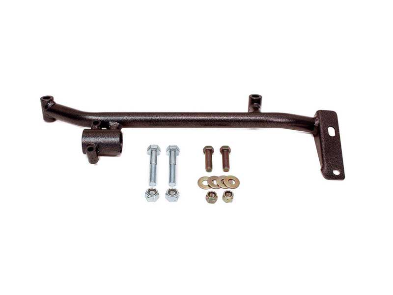 BMR RK003H Manual Steering Bracket For Use With Stock K-Member, Black for 1993-2002 F-Body