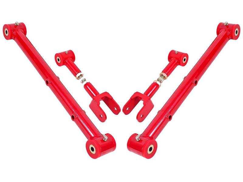 BMR RSK462R Rear Suspension Kit, Adjustable, (TCA039, UTCA055), Red for 1978-1987 G-Body
