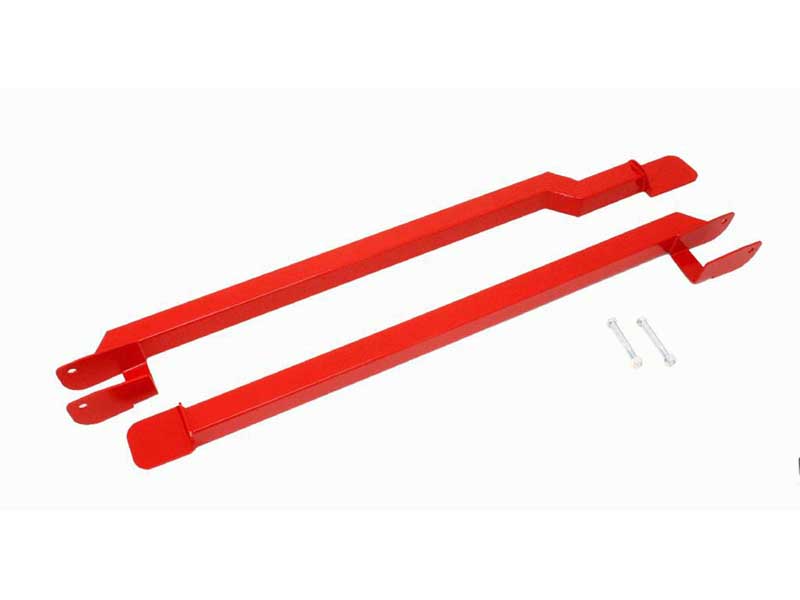 BMR SFC001R Subframe Connectors, Weld-On, Boxed, Non-Convertible Only, Red for 1993-2002 F-Body