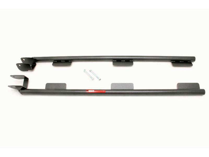 BMR SFC003H Subframe Connectors, Weld-On, Tubular, LS1, Convertible, Black for 1998-2002 F-Body