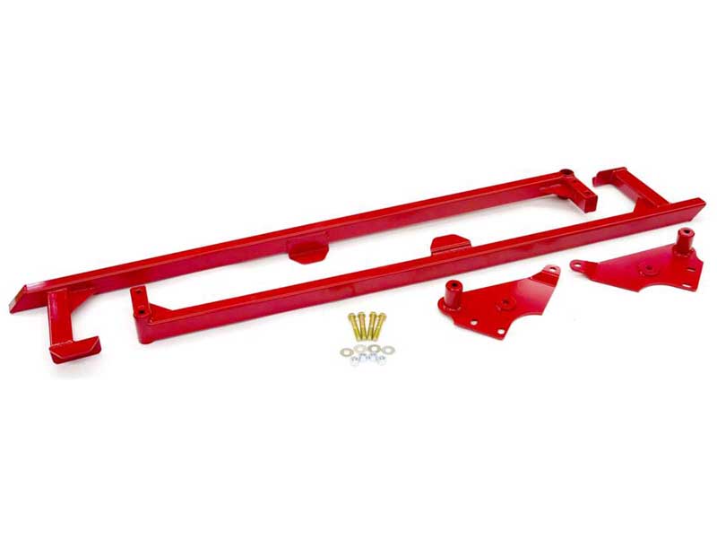 BMR SFC007R Subframe Connectors, Weld-On, Boxed, Red for 2004-2006 GTO