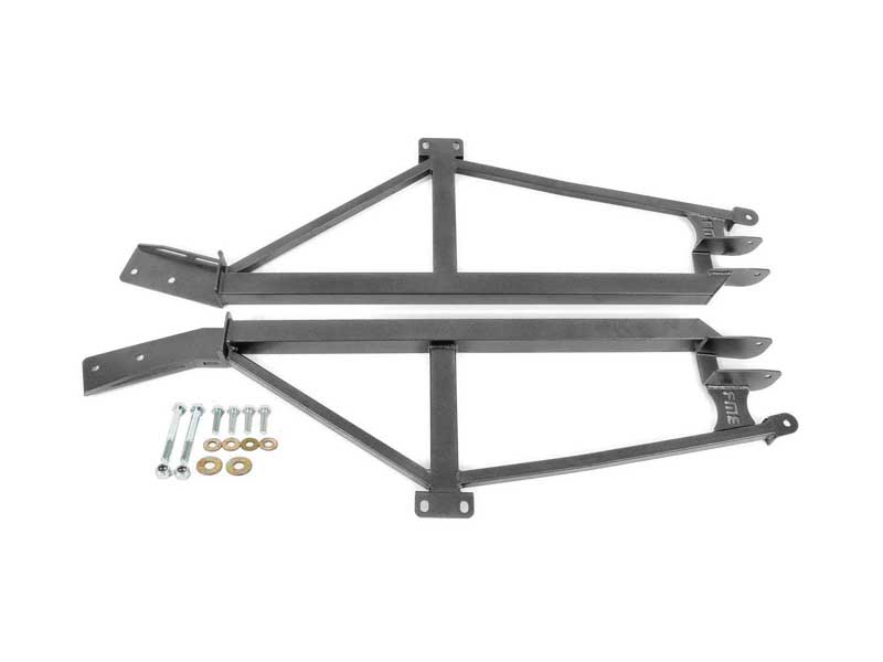 BMR SFC020H Subframe Connectors, Weld-On, 4-Point, Non-Convertible Only, Black for 1993-2002 F-Body