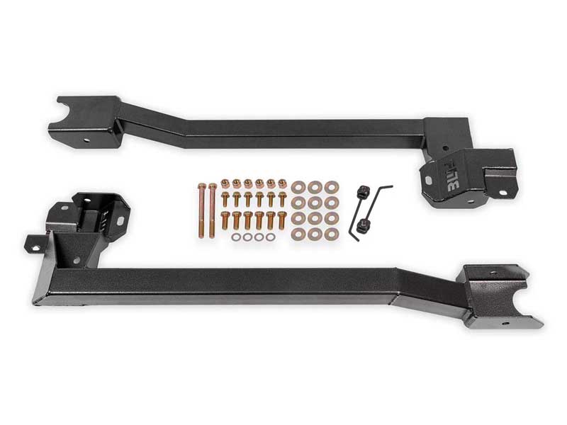 BMR SFC321H Subframe Connectors, Bolt-on, Black Hammertone for 1974-1981 F-Body