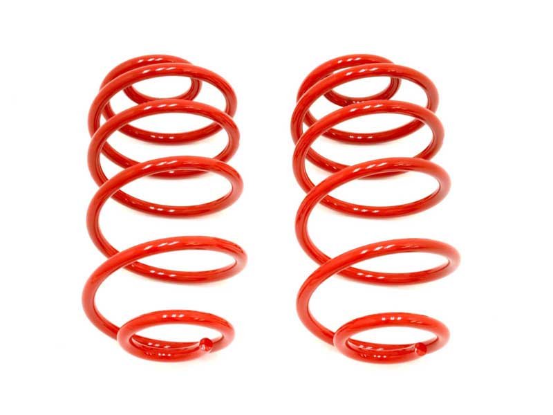 BMR SP015 Lowering Springs, Rear, 2" Drop, Red for 1967-1972 A-Body