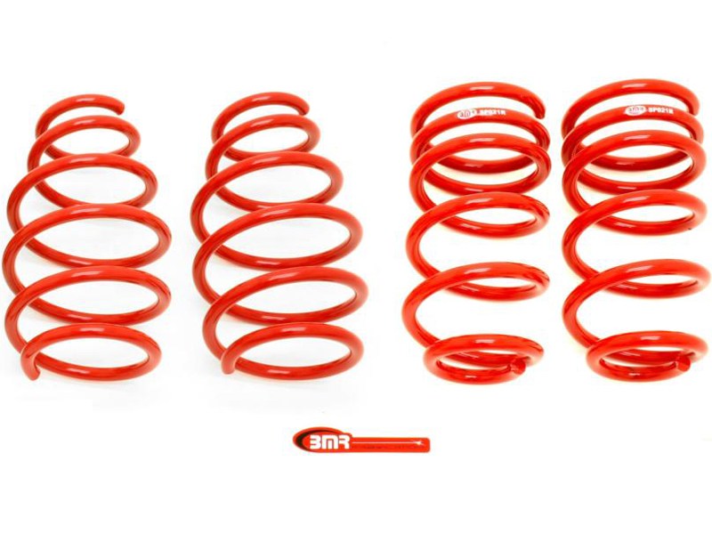 BMR Suspension SP025 Lowering Springs 1.4" Front Drop, 1.0" Rear Drop 2010-2015 Camaro V8