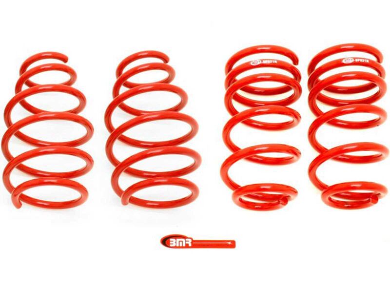 BMR Suspension SP025R Lowering Springs 1.4" Front Drop, 1.0" Rear Drop 2010-2015 Camaro V8