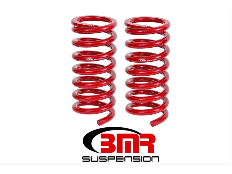 BMR SP036R Lowering Springs, Front, 1.25" Drop, Red for 1982-1992 F-Body, 1978-1987 G-Body