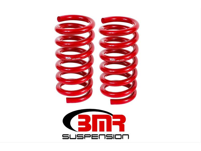 BMR SP085R Lowering Springs, Rear, Handling Version, Red for 2015-2026 Mustang S550/S650
