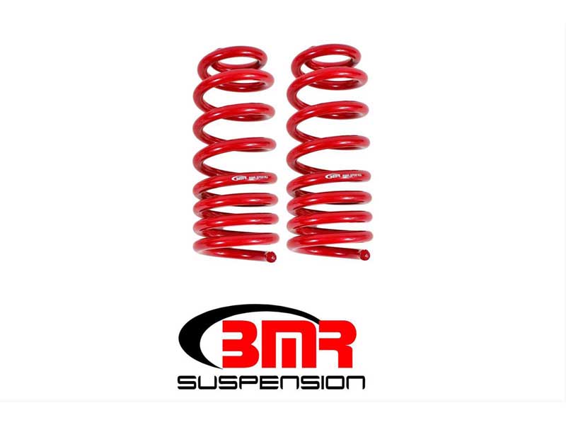BMR SP091R Lowering Springs, Front, 1.25" Drop, Handling Version, Red for 1993-2002 F-Body