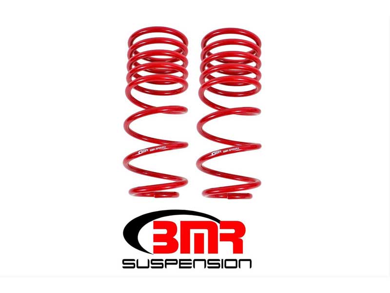 BMR SP092R Lowering Springs, Rear, 1.25" Drop, Handling Version, Red for 1982-2002 F-Body