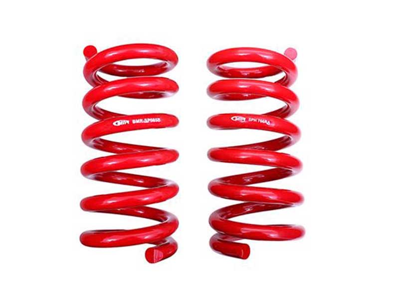 BMR SPH767R Lowering Springs, Rear, Handling, GT350, Red, 2018-2026 Mustang, 2015-2020 Mustang GT350