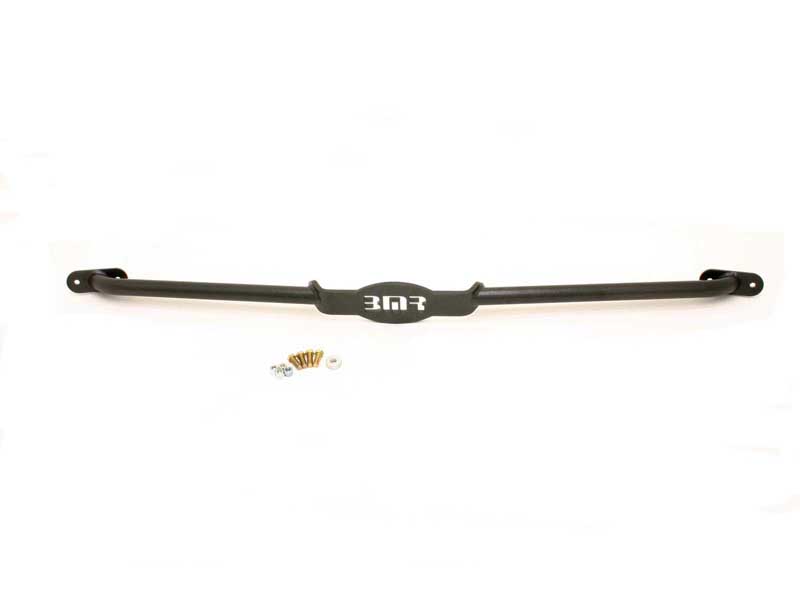 BMR STB003H Strut Tower Brace, 2 Point Mount, TPI Only, Black Hammertone for 1982-1992 F-Body