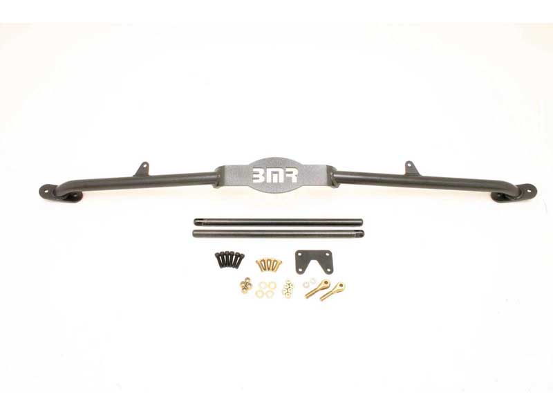 BMR STB004H Strut Tower Brace, 3 Point Mount, TPI Only, Black Hammertone for 1982-1992 F-Body