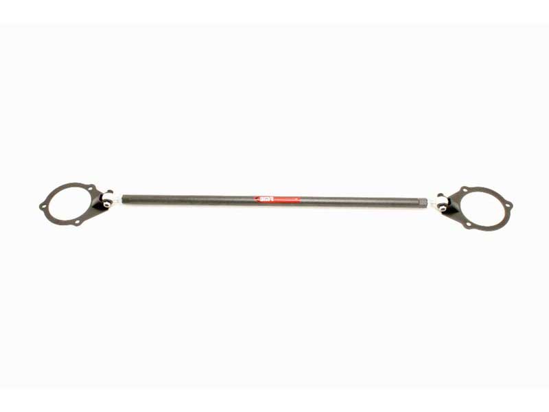 BMR STB005H Strut Tower Brace, Front, Black Hammertone for 1997-2005 W-Body