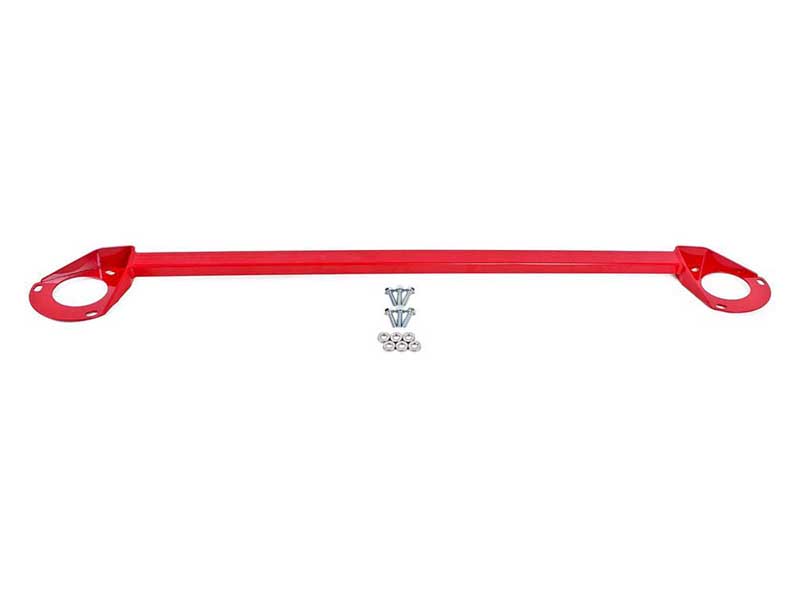 BMR STB018R Strut Tower Brace, Front, V8 Only, Red for 2016-2024 Camaro