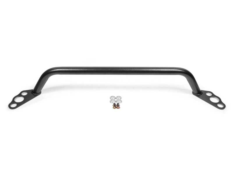 BMR STB112H Strut Tower Brace, Rear, Black Hammertone for 2006-2023 Challenger & Charger