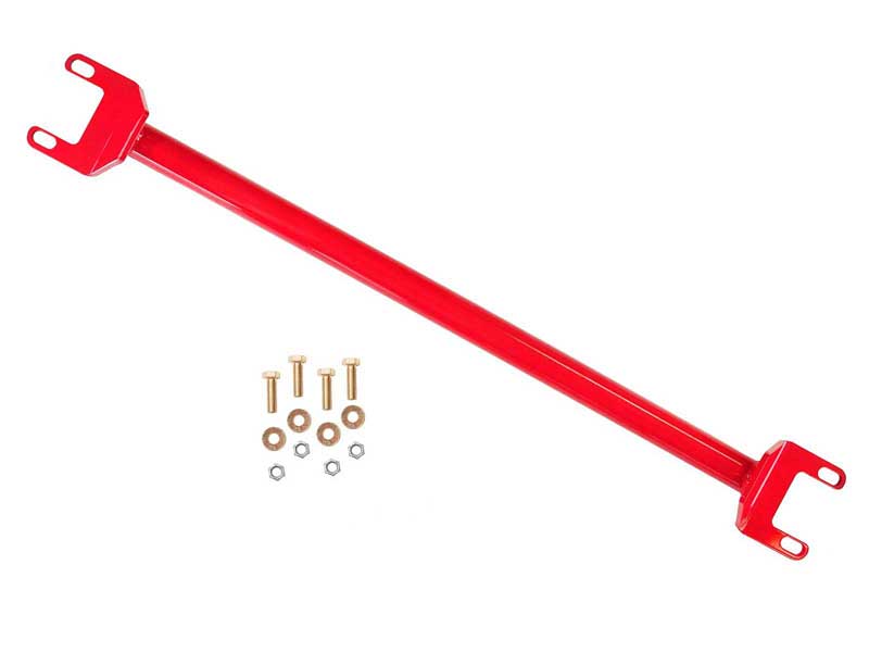 BMR STB412R Shock Tower Brace, Rear, Red for 1968-1972 A-Body